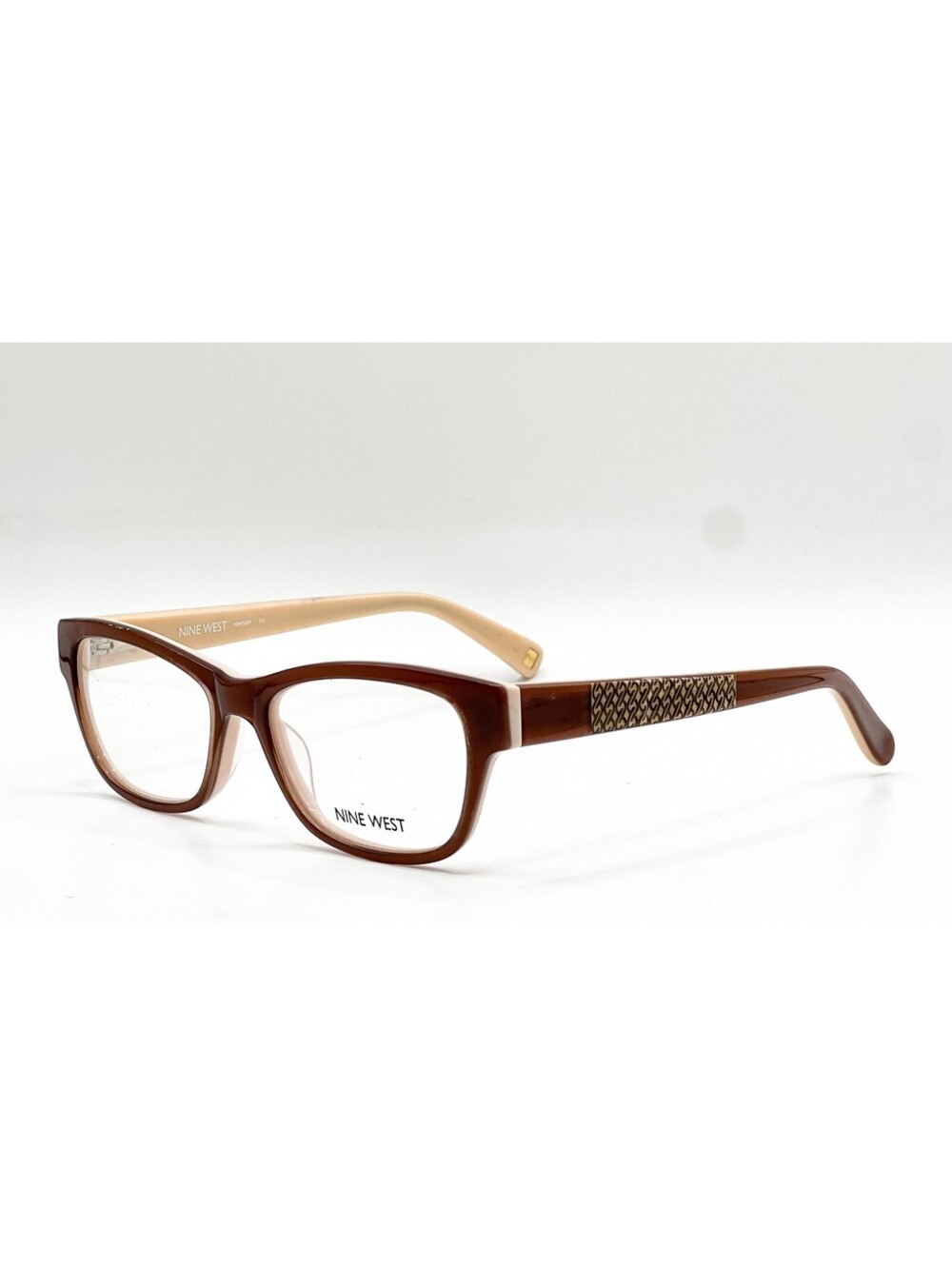 Nine West Nw5069 250 Brown/Cream Authentic Eyeglasses 49-16-135